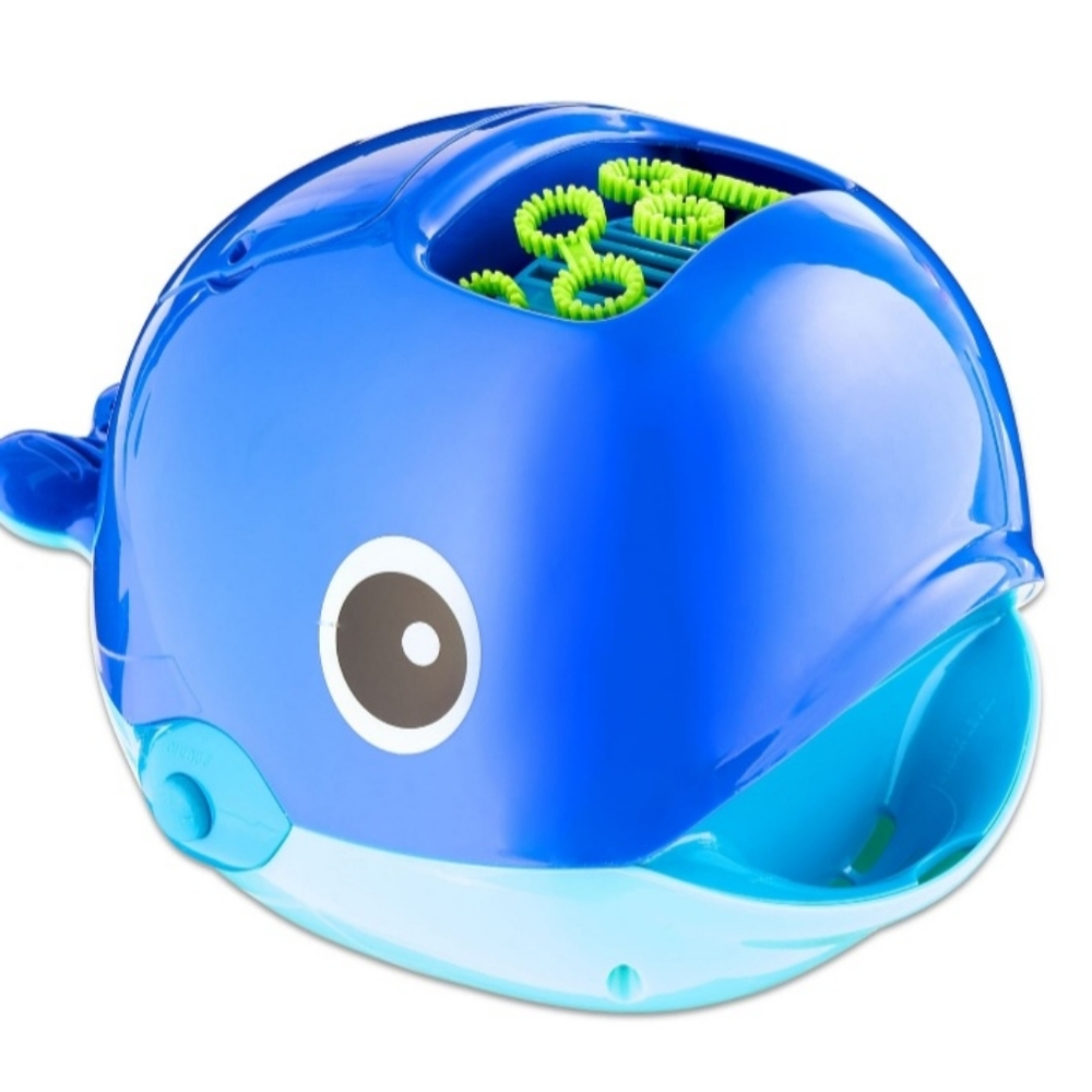 Brand New Blue Whale Bubble Blowing Machine - Picture 3 of 5